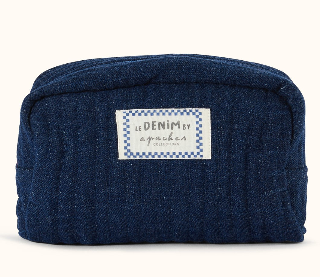 Petite Trousse Gaya - Denim foncé - Deep Marine