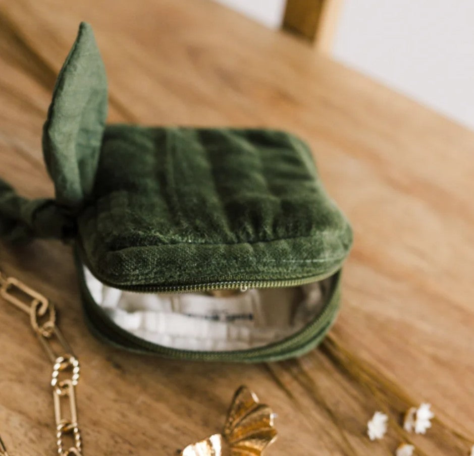 Etui à bijoux - Prisca - Sauge