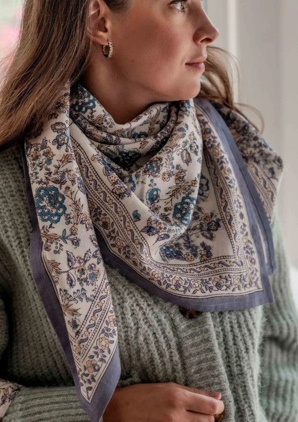 Foulard Kiala - Céleste
