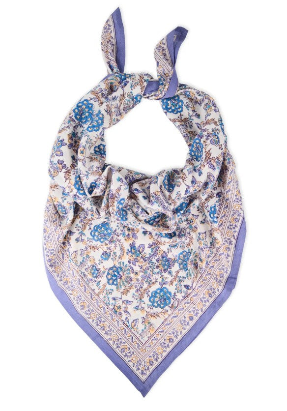 Foulard Kiala - Céleste