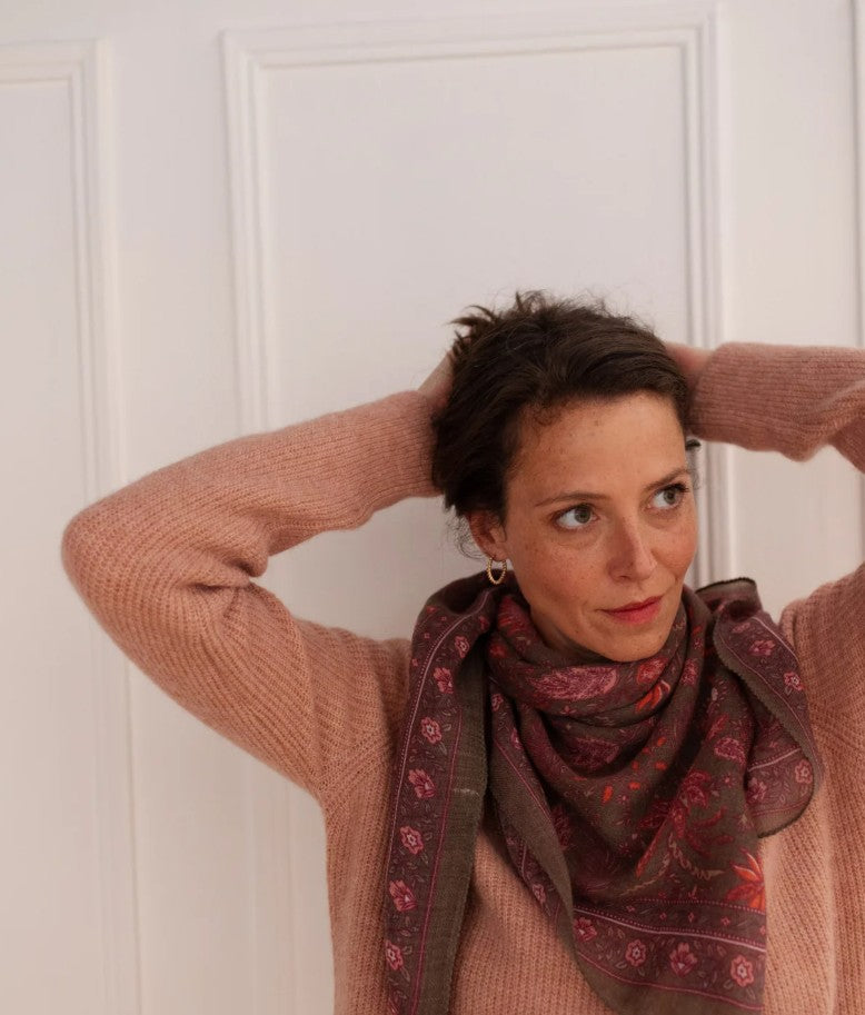 Foulard en laine - Paisley - Laurel