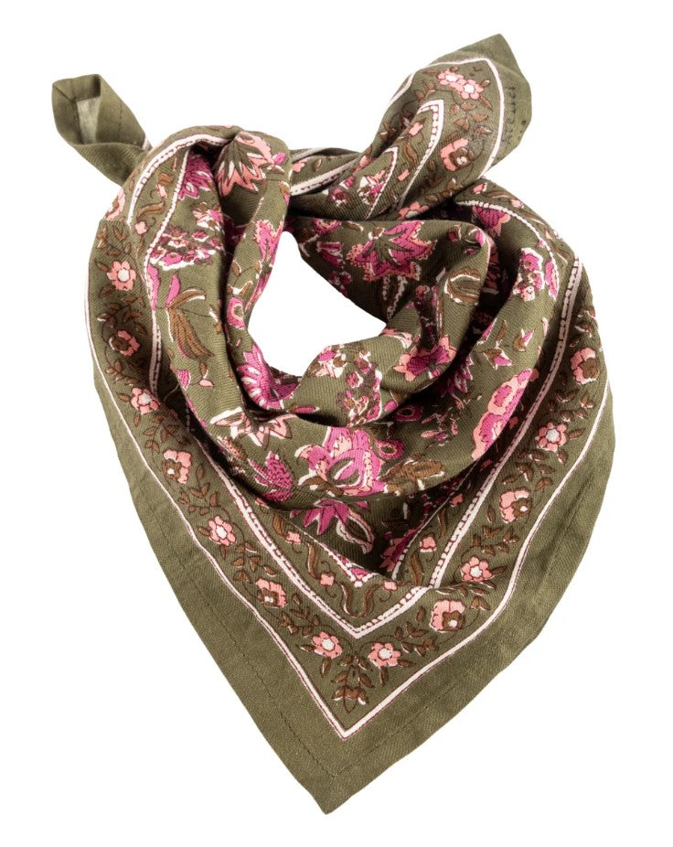Petit Foulard - Goa - Khaki