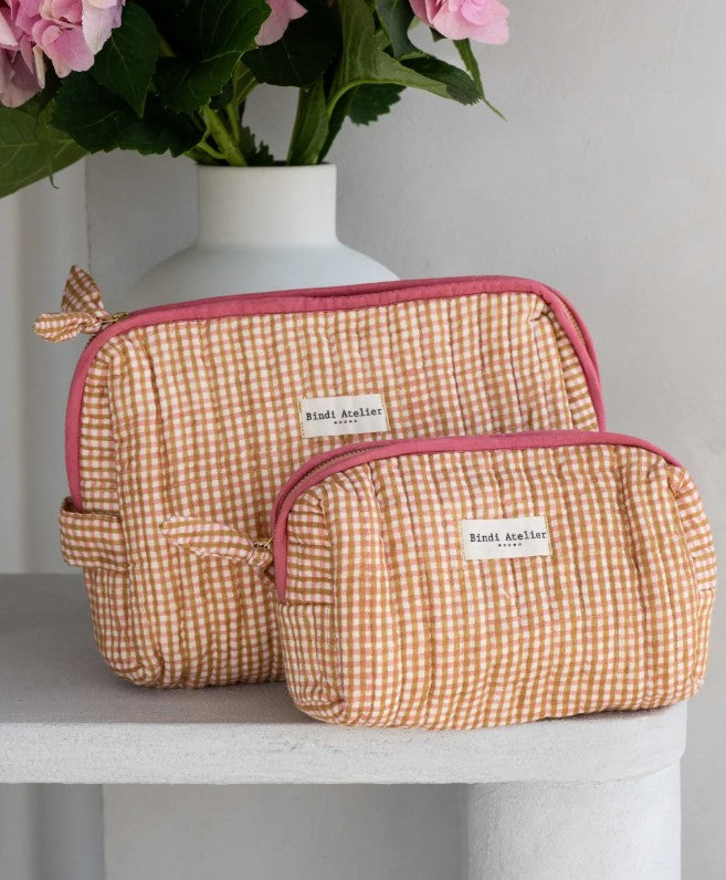 Trousse maquillage - Nino - Praline