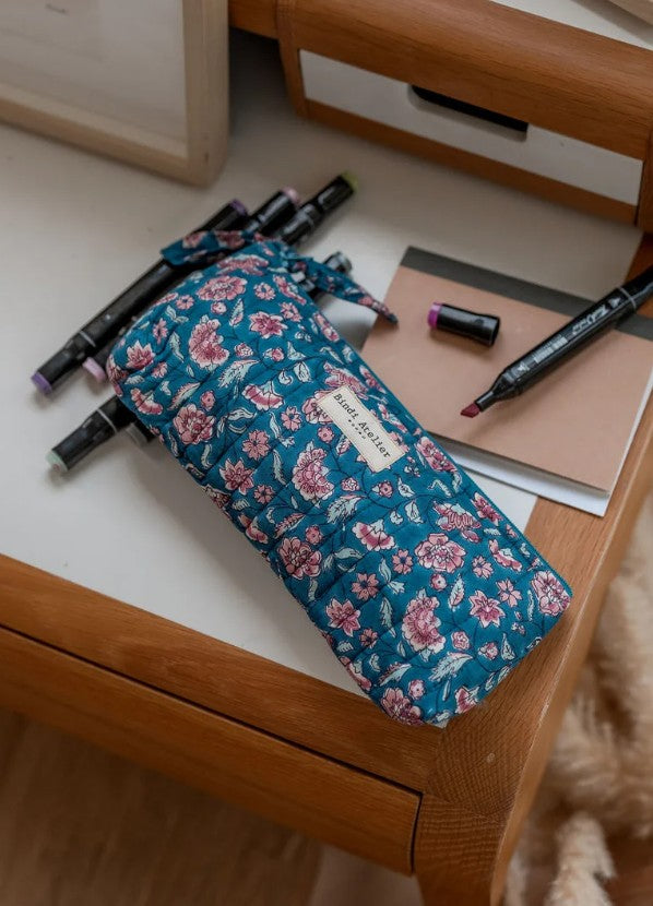 Trousse à crayons - Edel - Aqua