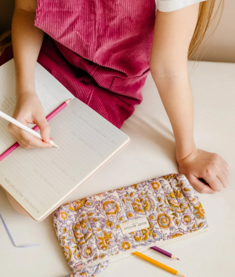 Trousse à crayons - Garda - Bleuet