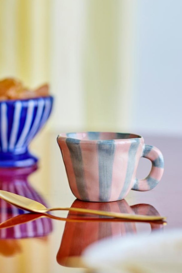 Nini Tasse - Multicolore rose - Stripe - 82063255