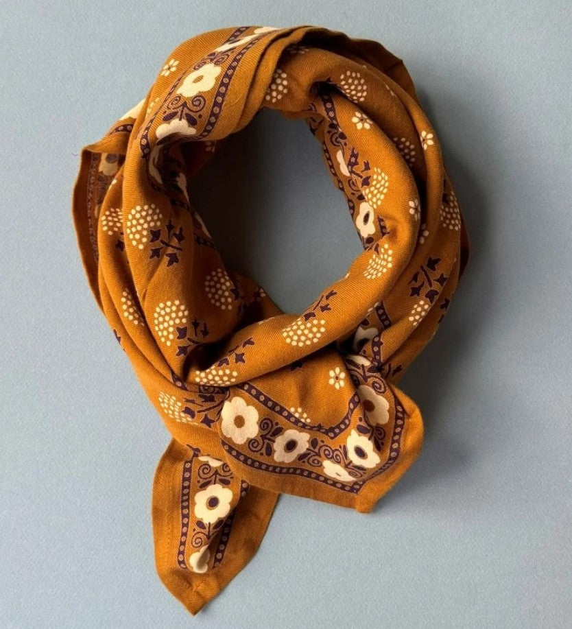 Grand foulard Anastase - Bronze