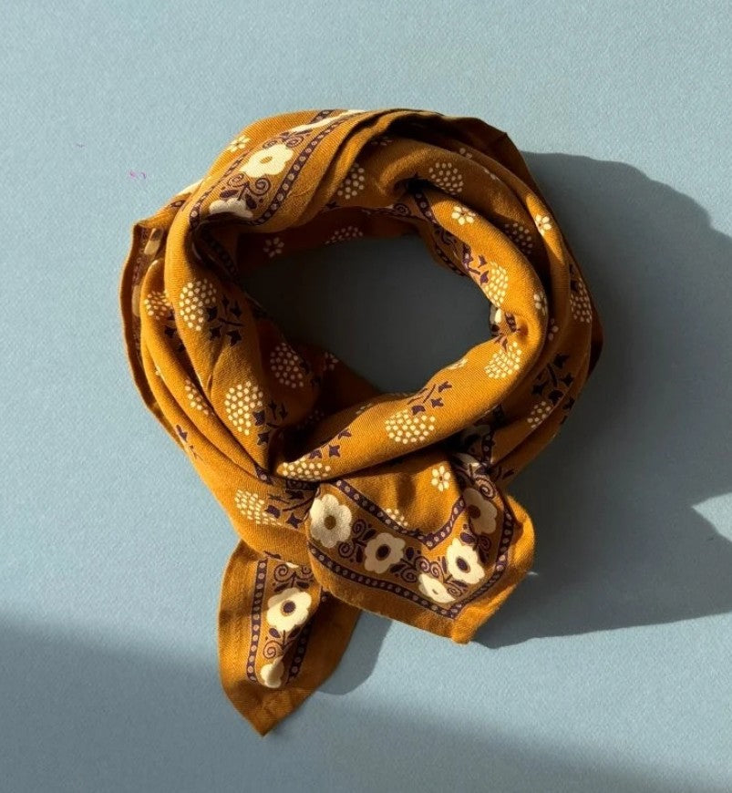 Grand foulard Anastase - Bronze
