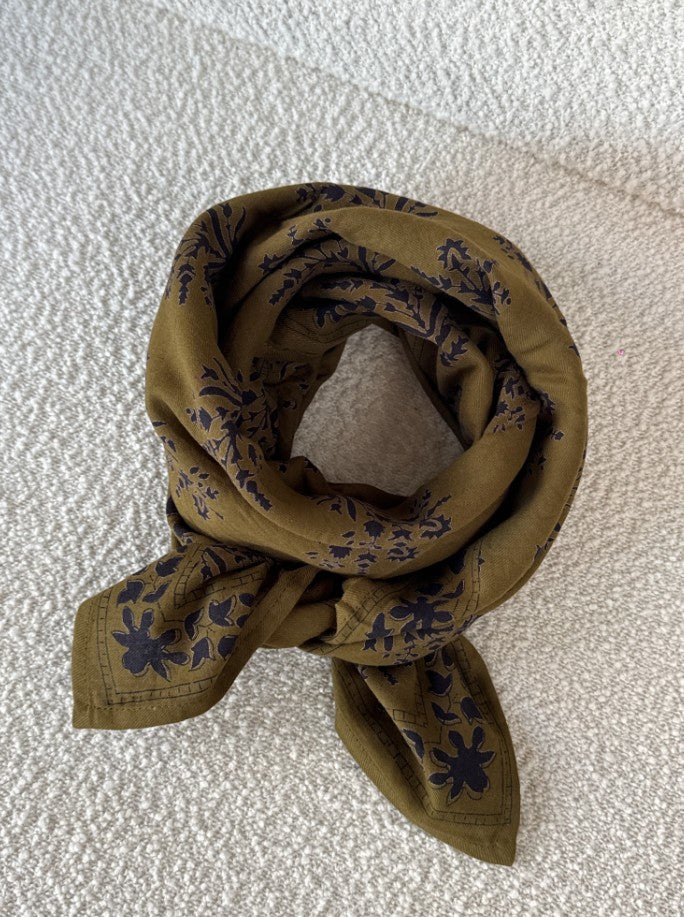 Grand foulard Galatie - Kaki