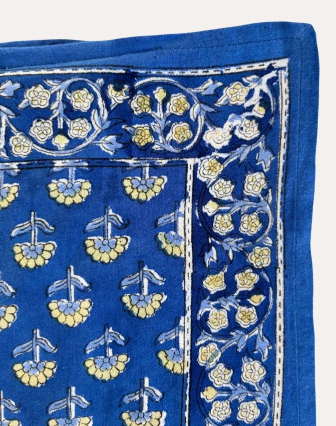 Grand foulard Séléné - Bleu