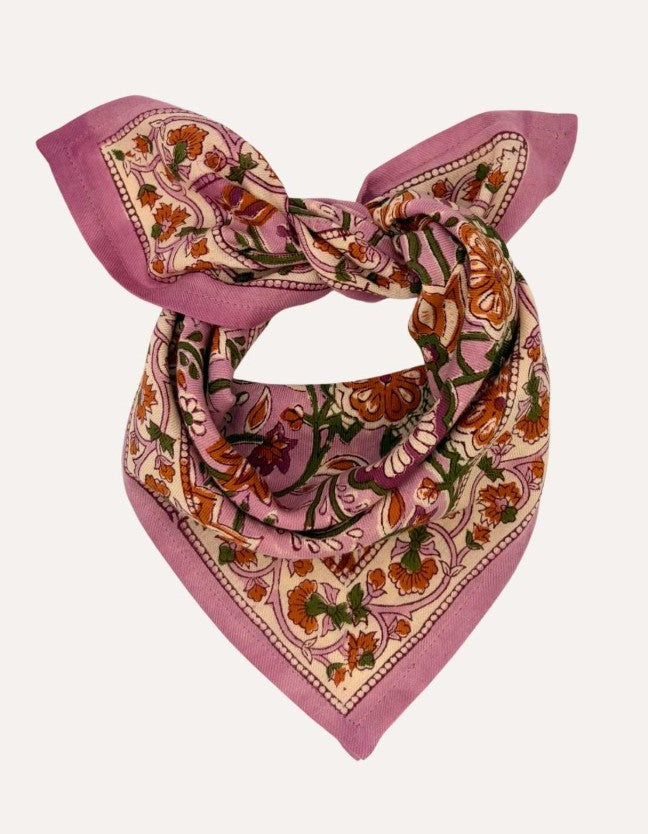 Petit foulard N°114 - Rose