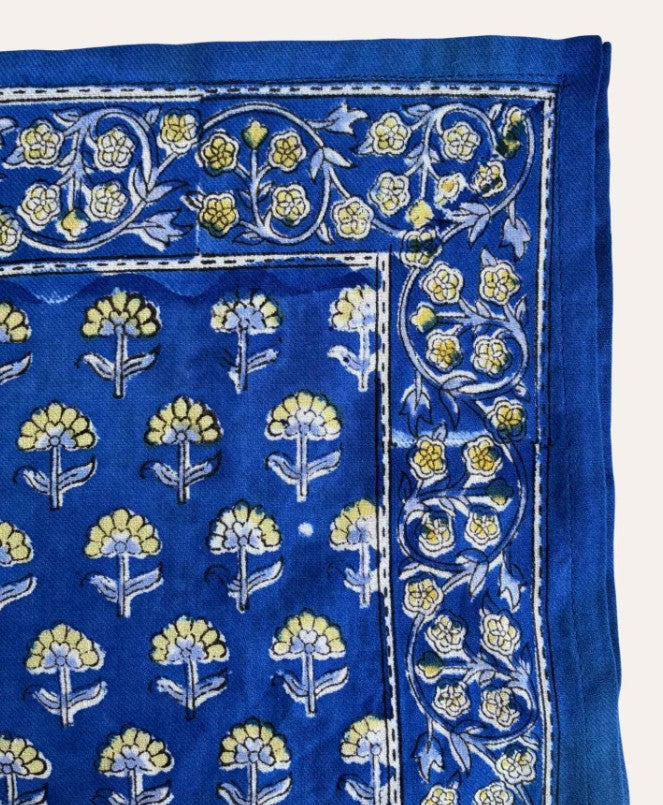 Petit foulard Séléné - Bleu