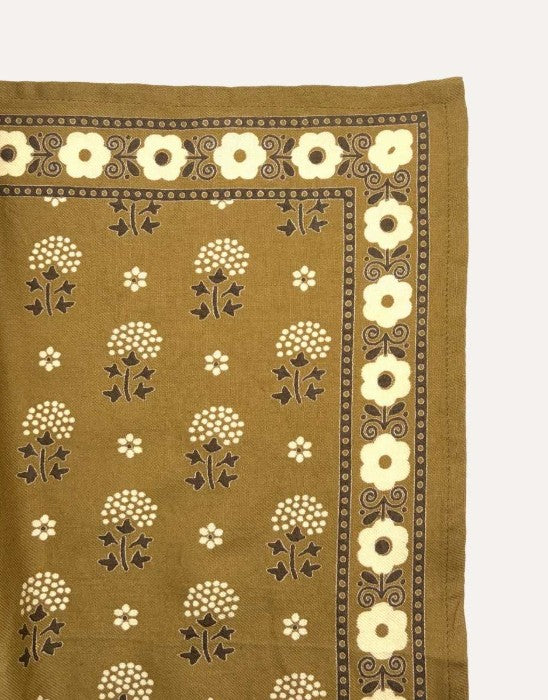 Petit foulard Anastase - Bistre