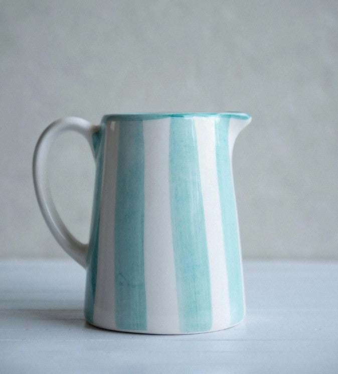 Petit pichet - Rayures bleues - CA420
