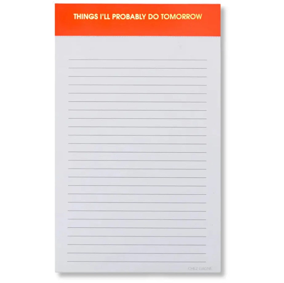 Bloc-notes ligné - Tomorrow