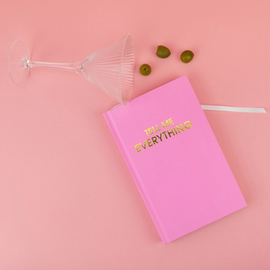 Carnet ligné - Tell me everything
