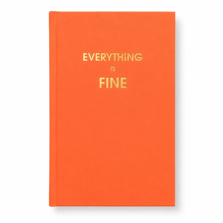 Carnet ligné - Everything is fine
