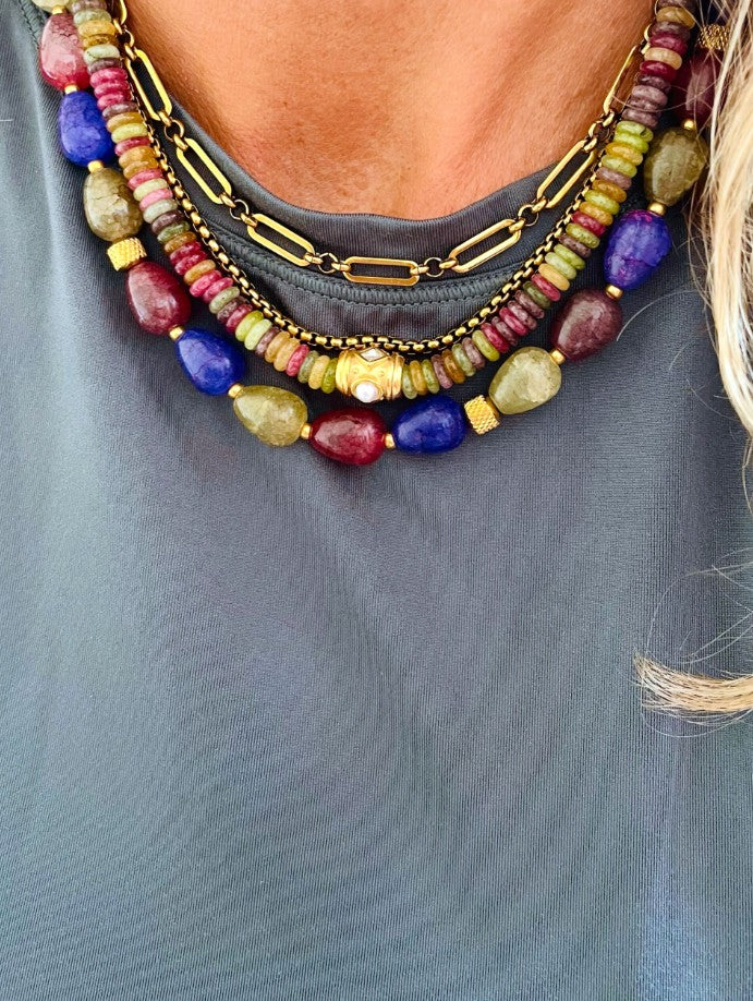 Collier - Isha - Kaki