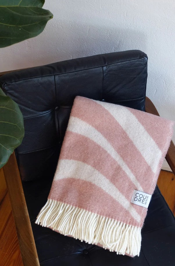 Wool blanket - Bold - Rosestone