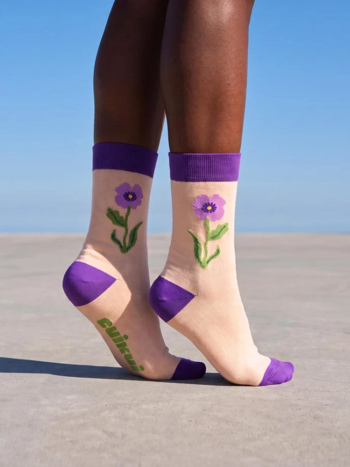 Chaussettes - Pansies