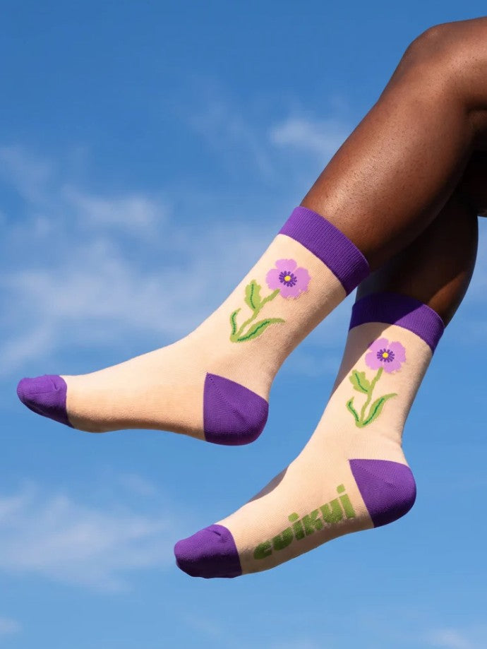 Chaussettes - Pansies