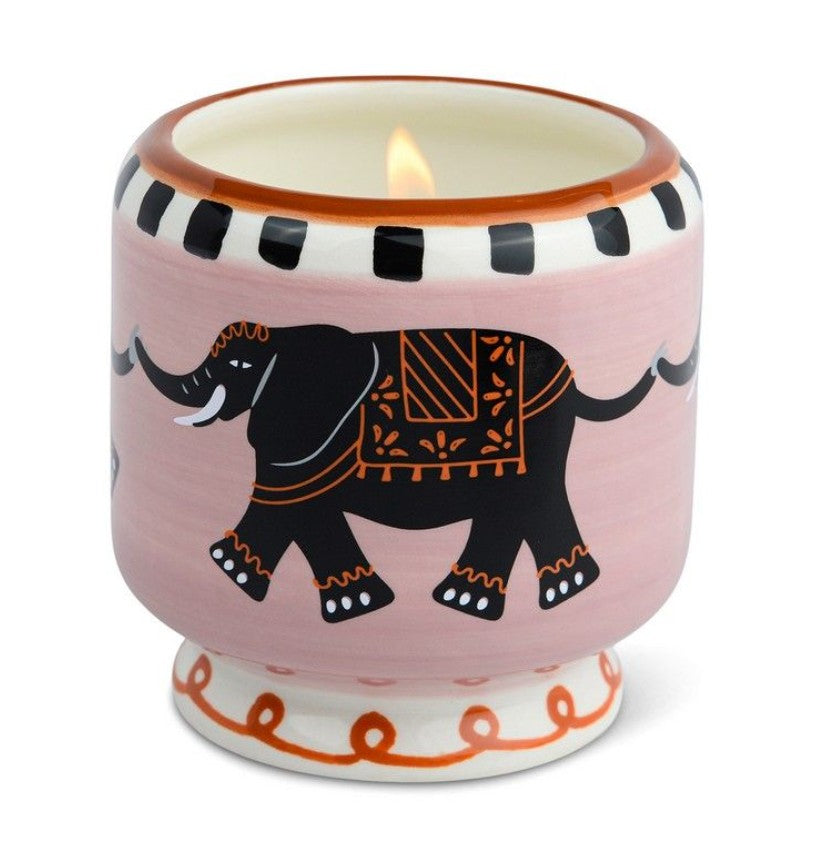 Bougie en céramique - A dopo - Elephant - 226g - Tobacco Vanilla