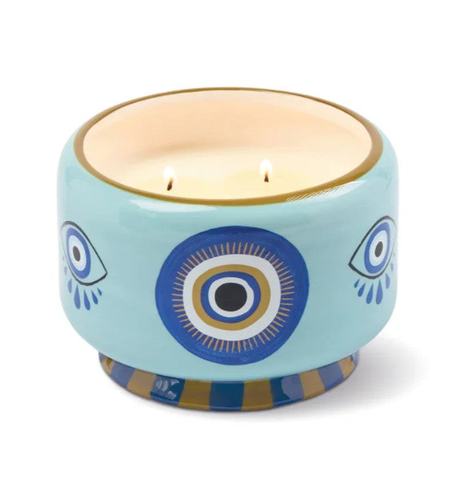 Bougie en céramique - A dopo - Eye - 680g - Incense & Smoke