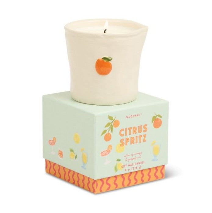 Bougie en céramique - Bistro - 226g - Citrus spritz