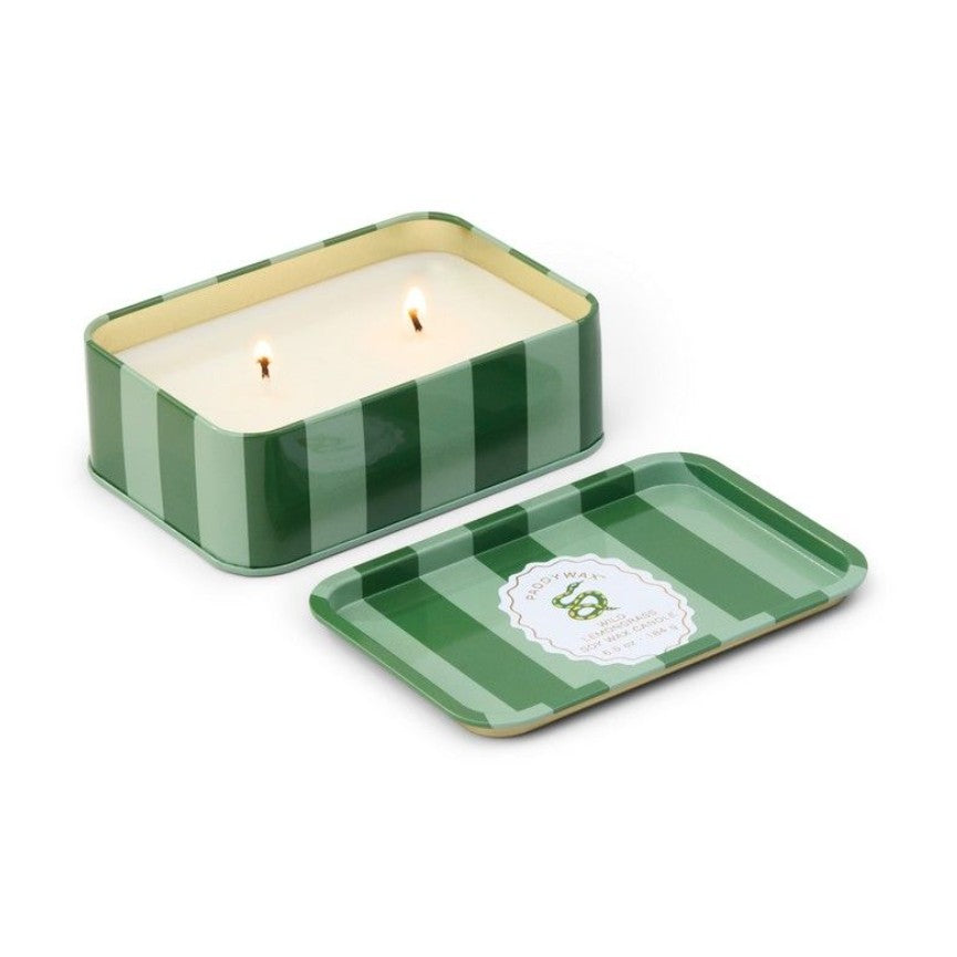 Bougie dans boîte métallique - A dopo - Snake - 184g - Wild Lemongrass