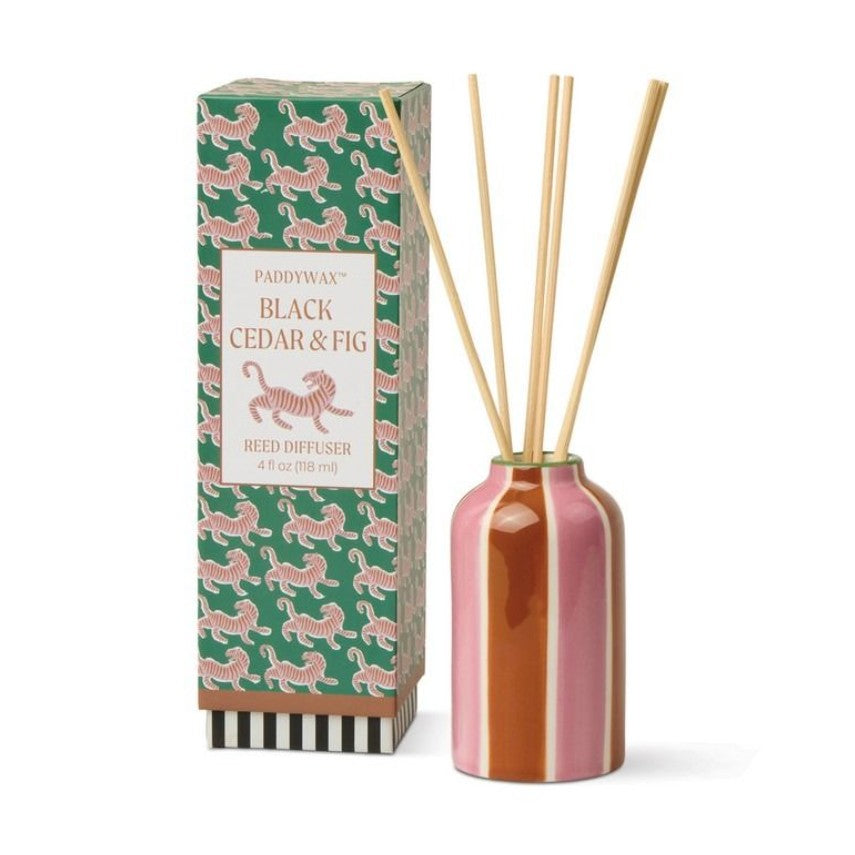 Diffuseur en céramique - A dopo - Tiger- 118ml -  Black Cedar & Fig