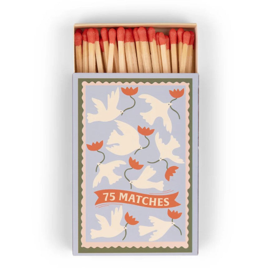 Boite d'allumettes - A dopo - 75 - Flower Orange
