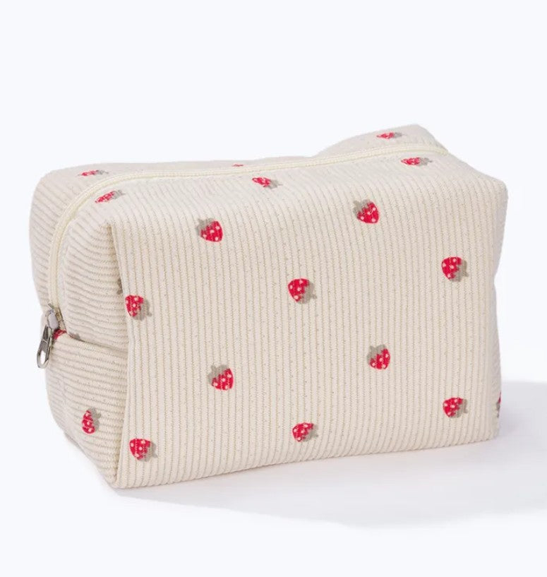 Trousse de toilette - petites fraises