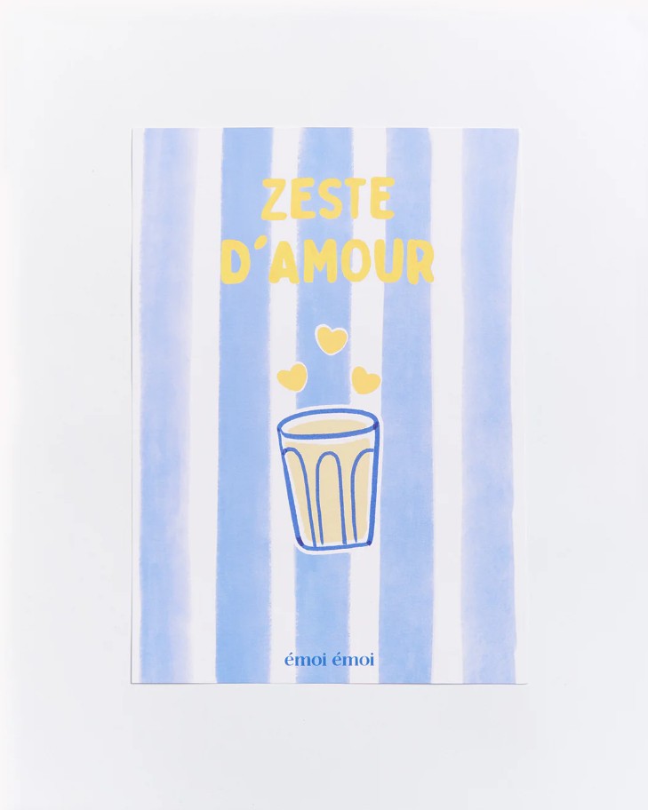 Affiche A4 - Zeste d'amour