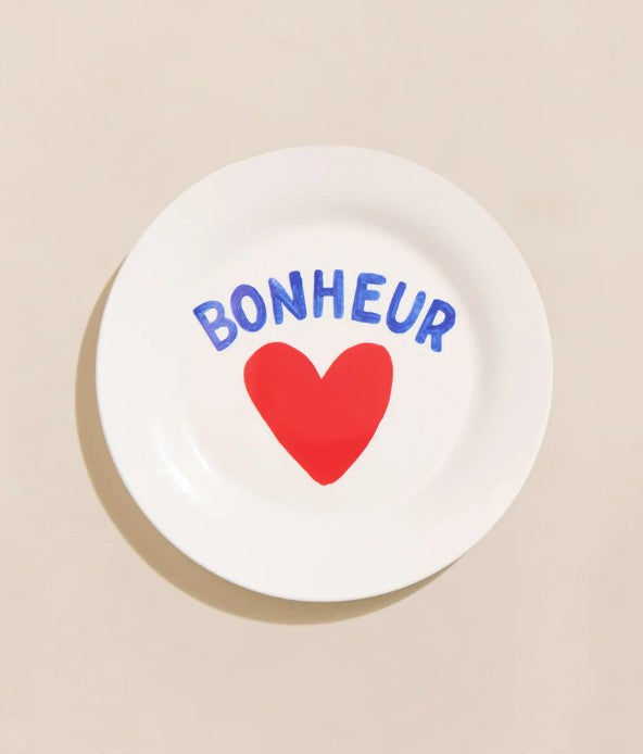 Assiette - Bonheur