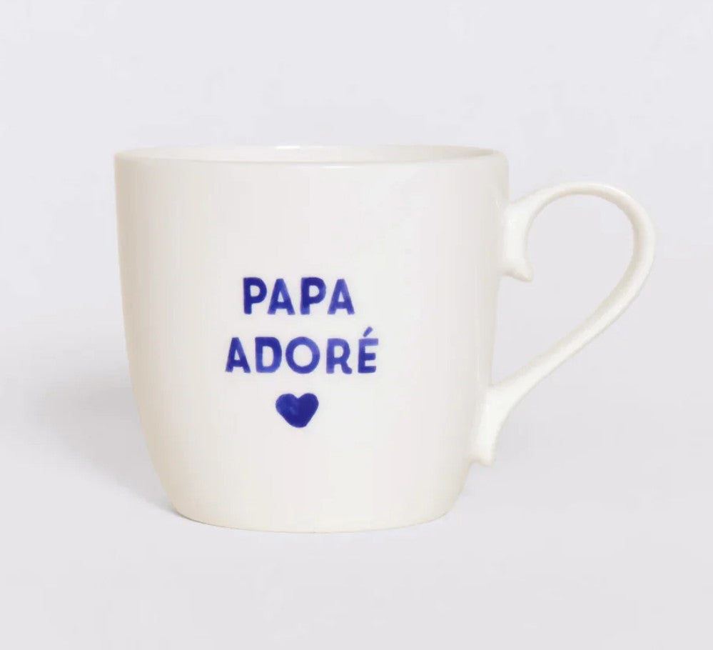 Mug - Papa adoré - bleu