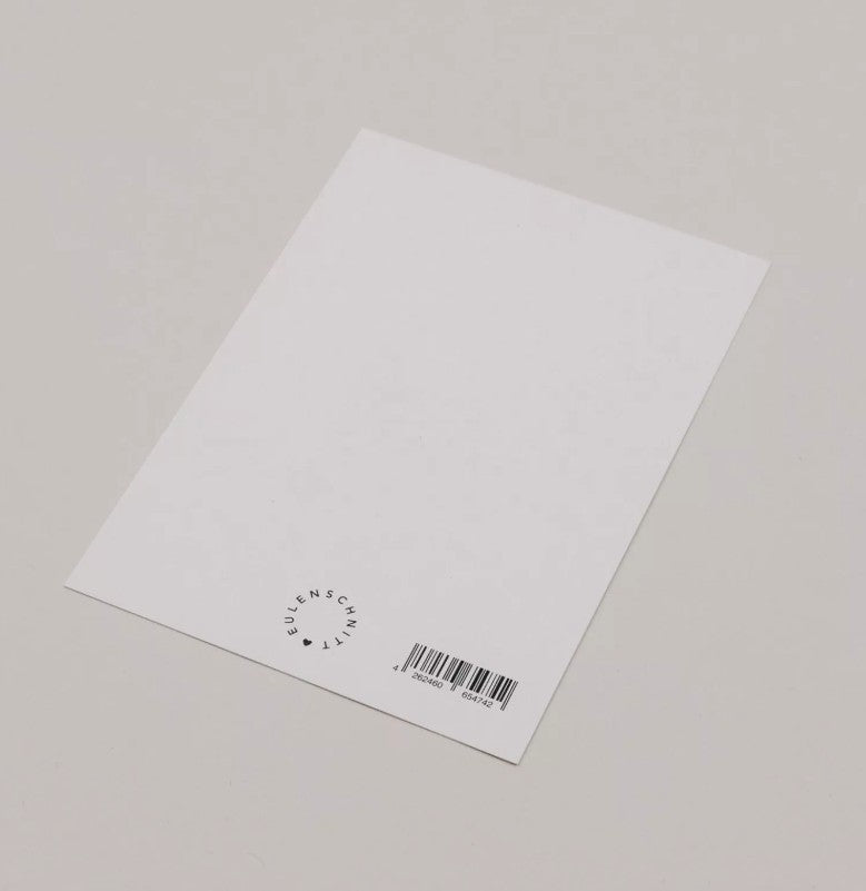 Carte postale - Boule à neige