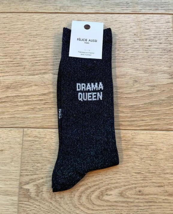Chaussettes - Drama queen - paillettes galaxie - 40/45