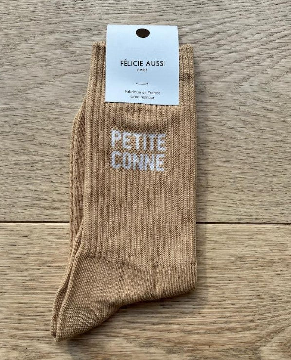 Chaussettes - Petite conne - sable - 36/40