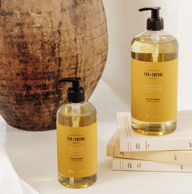 Savon liquide de Marseille - Miel amande - 500ml