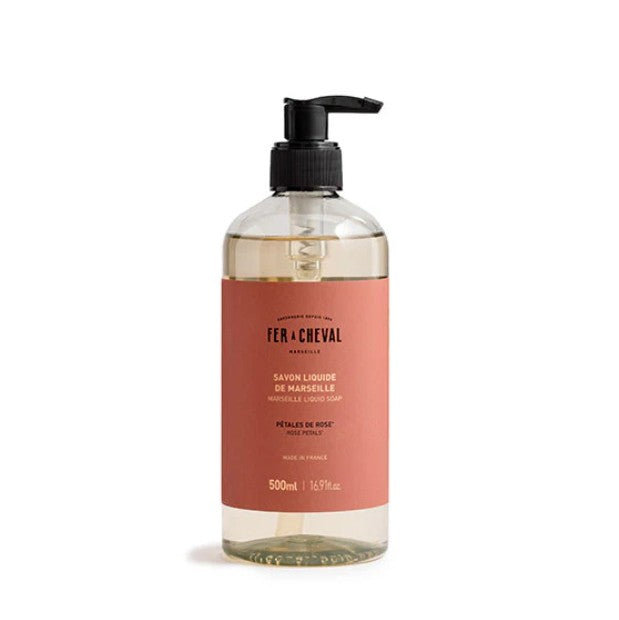 Savon liquide de Marseille - Pétales de rose - 500ml