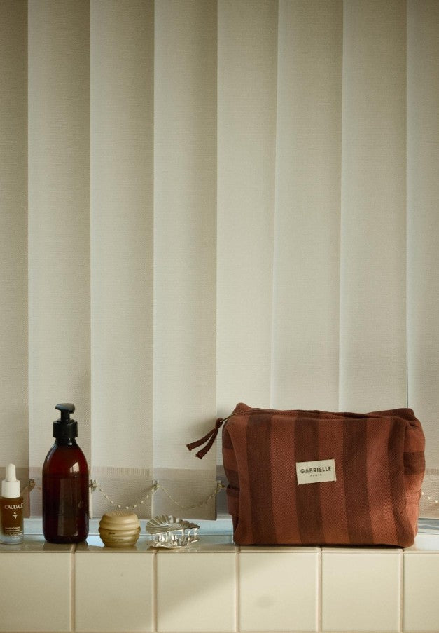 Trousse de toilette - Rayures - Saint Honoré