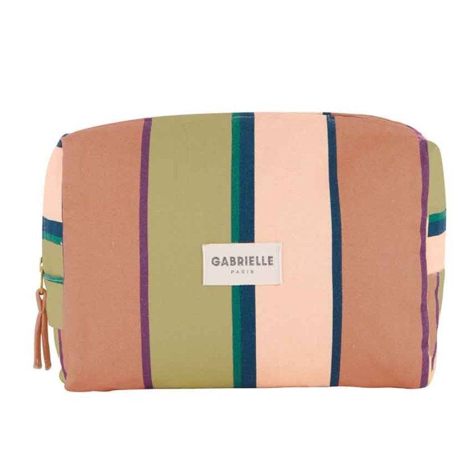 Trousse de toilette - Rayures - Sand