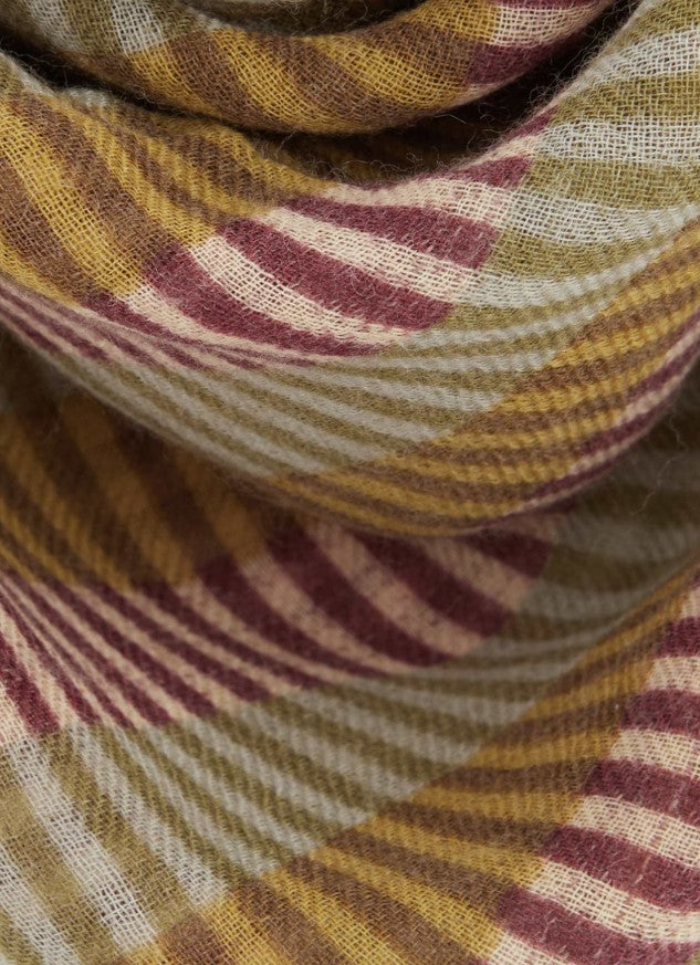 Foulard en laine - Opale Kaki