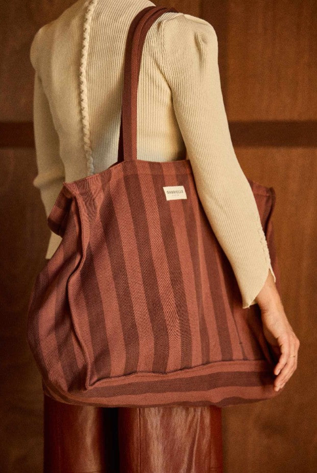 Weekend Bag - Rayures - Saint Honoré