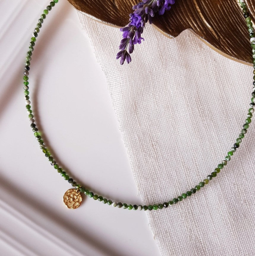 Collier - Mireille - Diopside