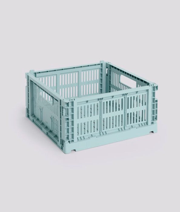 Colour Crate Medium Square - Dusty Blue