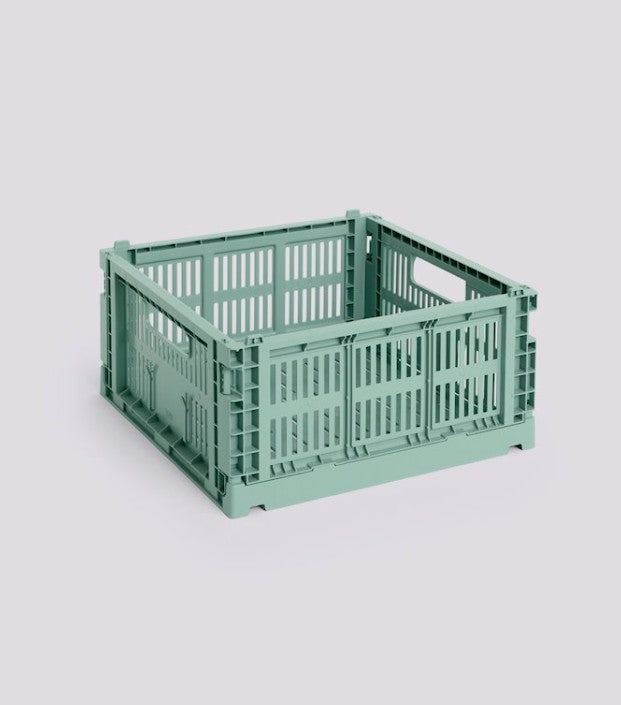 Colour Crate Medium Square - Sage Green