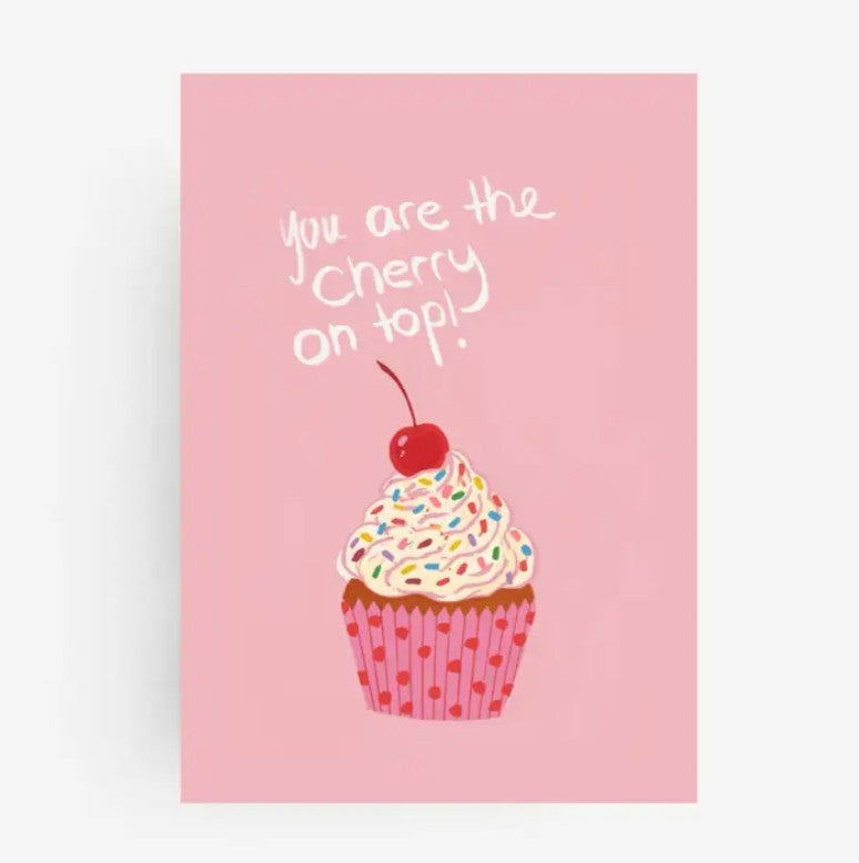 Carte postale - cherry on the top