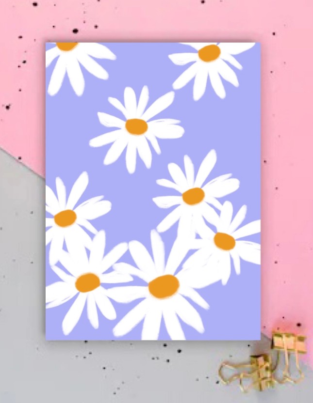 Carte postale - Marguerites