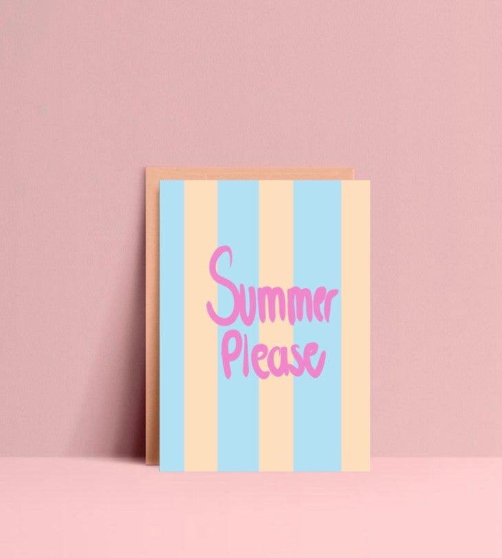 Carte postale - Summer please